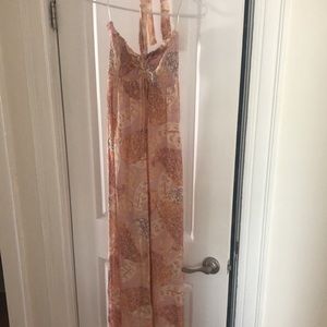 Pink Paisley Jumpsuit